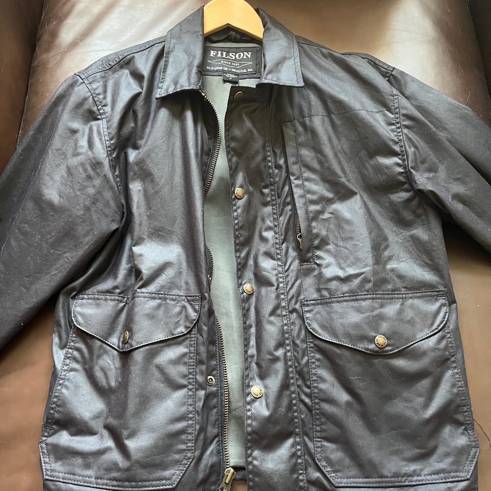Filson Men's Aberdeen Work Jacket - Blue Coal - Medium